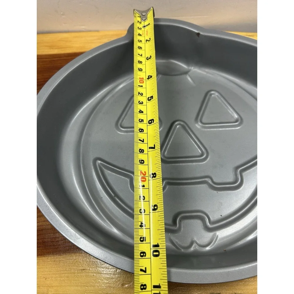 Pumpkin Metal Baking Mold Cake Jell-O Tin Unbranded